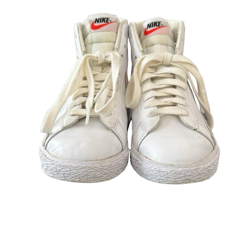 Nike Blazer Mid Pink Foam CZ7531-101Youth/Women’s Shoes 5.5/7 - Picture 8 of 13
